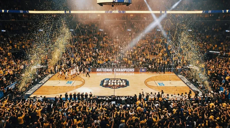 Michigan Outlasts UConn 69-63 to Win First National Title Since 1989