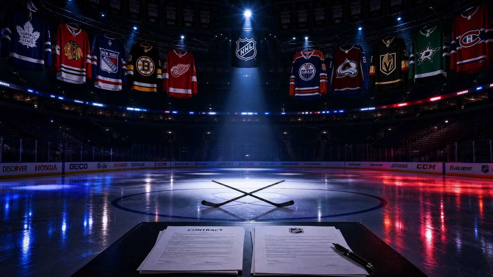 NHL Free Agency Frenzy: $950 Million Reshapes the Stanley Cup Board